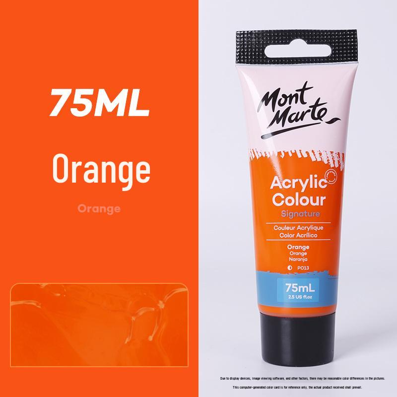 Montmartre 75ml Waterproof Non-Fading Acrylic Paint Set: Perfect for Children’s Textiles and Art Projects, Sunscreen Formula