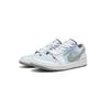 Jordan Air Jordan 1 Understated Old Money Style Low top Vintage Basketball Shoes Men's White Blue 553558-053(Team196-)