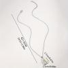 New Alloy Cute Two Tone Color Girl Hug Dog Necklace Fashion Women and Pet Pendant Jewelry Accessories