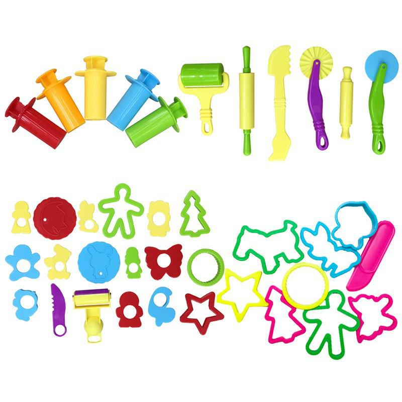 26-Piece Play-Doh Molds Educational DIY Clay Modeling Set for Kids