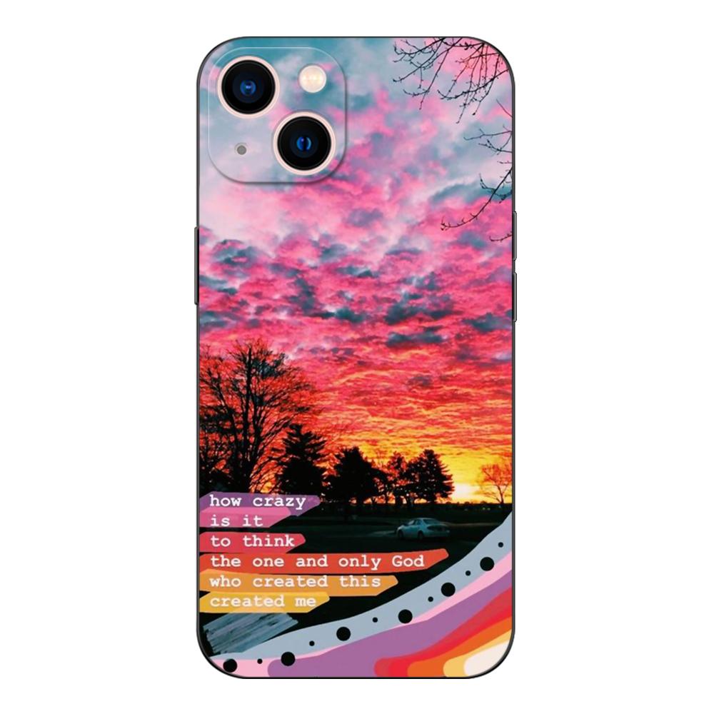 Capa preta de tpu para Xiaomi Redmi 5 5plus 6 6a 7 7a 8 8a capa traseira sabedoria cristã de jesus