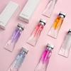 Transparent Spot-Colored Ice Cube Lip Oil - Fruit-Flavored Plumping Gloss for Lip Care