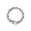 LOVE ME MONSTER [Surgical] Bold Toggle Chain Bracelet