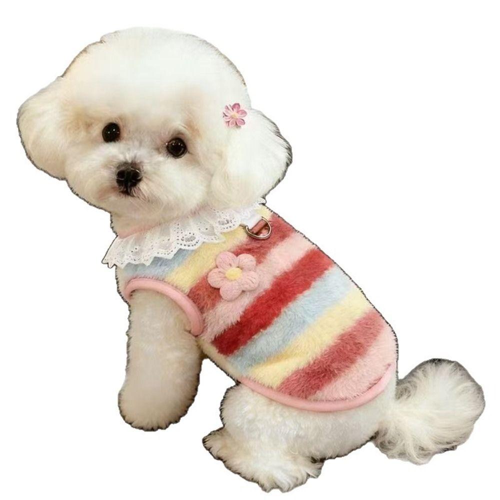 Doppelseitige Samt-Welpen-Winterweste Weicher Plüsch Katzen-Hoodies Neue Hundekleidung Outdoor
