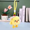 Square Plush Toys Pendant Fruit Animal Keychain Kawaii Backpack Decor Toys Adorably Car Key Holder Creative Birthday Gifts
