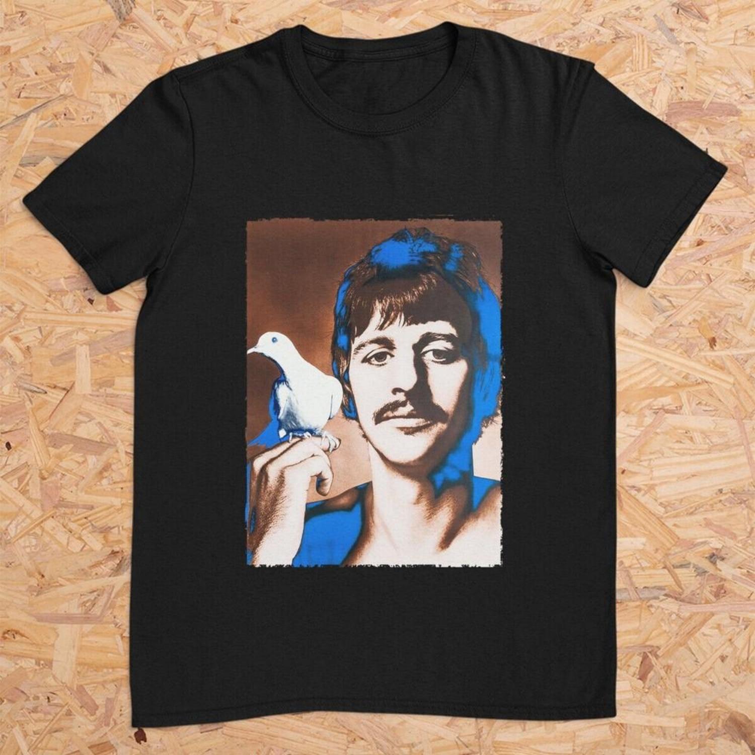 Ринго Стар Психоделический The Beatles Джон Леннон, Пол Маккартни, Джордж Футболка Унисекс Футболка S