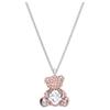 Teddy Sparkling Teddy Bear Cute Fun Necklace Women Necklace Pink 5599168