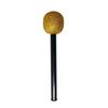 Gold Silver Glitter Toy Fake Mic Lightweight Plastic Singing Practice Toy  School Talent Show