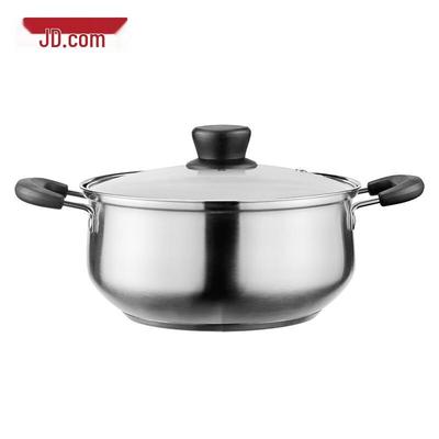 Jingdong Built 304 Stainless Steel Double-Handle Soup Pot