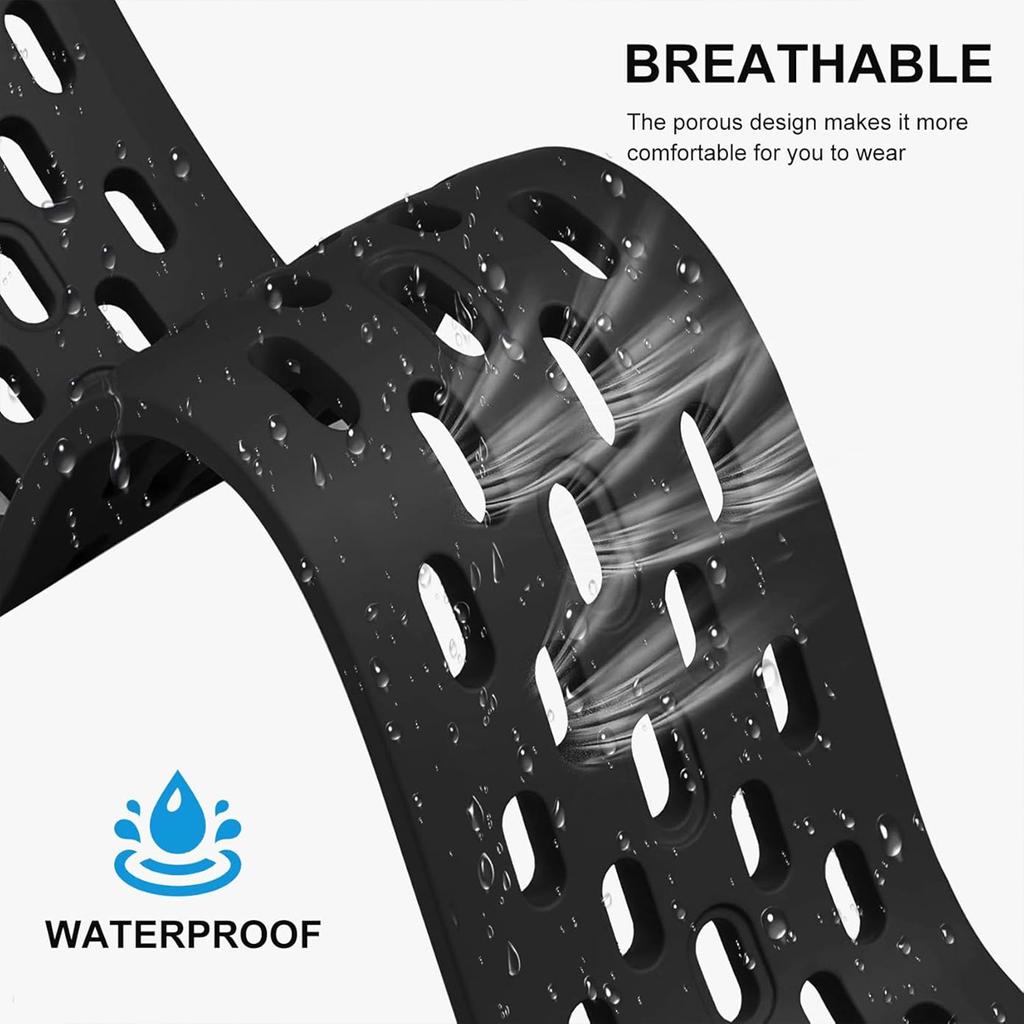 Soft Breathable Silicone Strap For Amazfit T-REX 3/2 Sports Bracelet Watchband For Huami Amazfit T-REX/T-REX 2ULTRA Wrist Band