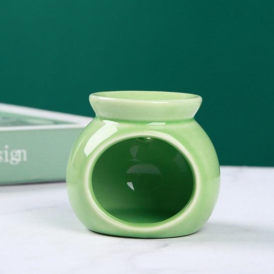 Essential Oil Burner Small Ceramic Tealight Candle Holder Scented Wax Melt