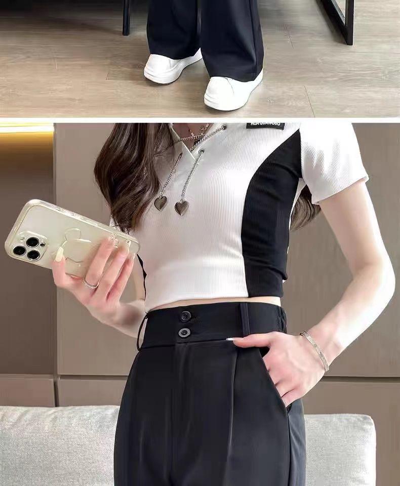 Women's Micro-Flared High-Waisted Bell Bottoms - 2026 Summer Slimming Casual Wide-Leg Pants