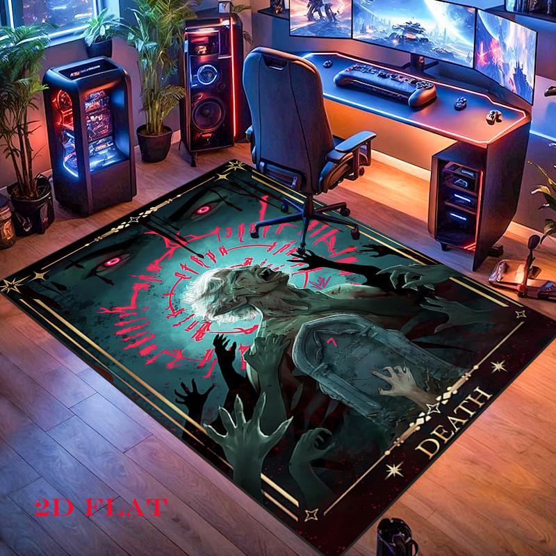Baldur's Gate Carpet Rug for Living Room Bedroom Home Sofa Decoration,Kids play Nonslip Floor Mat