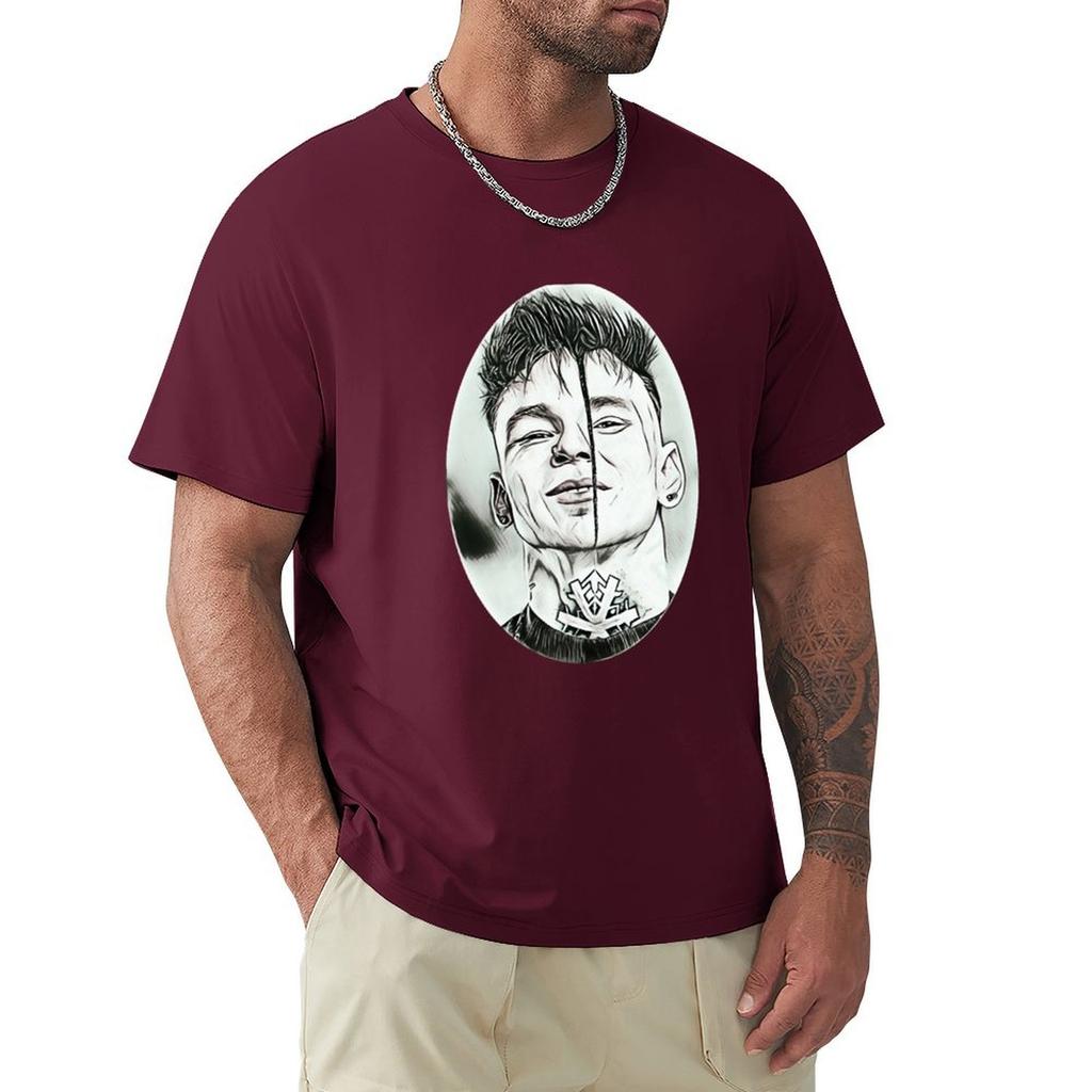 Niletto T-Shirt Vintage Clothes Customs Design Your Own Summer Top Plus Size Clothes Mens Graphic T-Shirts Big And Tall