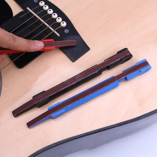 Fret Polishing Pen Solid Smoothing Surface Ergonomics Guitar Polish Pen Fret Dressing File