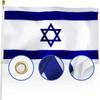Bandiera Israeliana 3x5 Piedi Bandiere Nazionali Country Israeliane Poliestere Banner Interno Esterno Per Festa Festival Parate Feste Decorazione