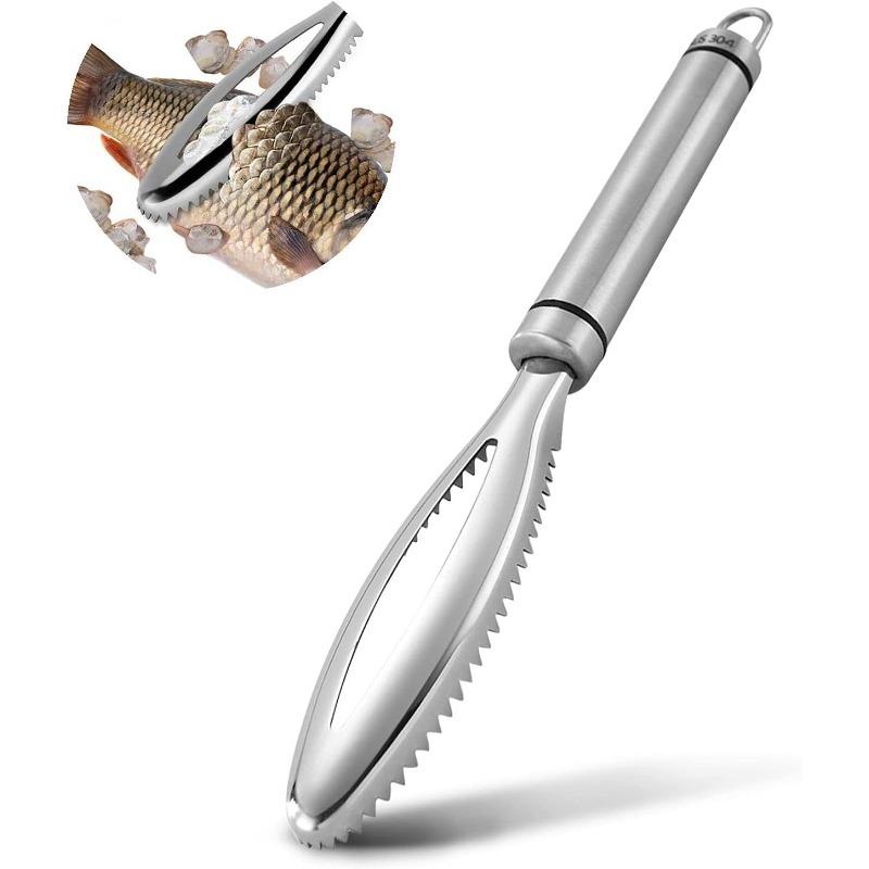 Fish Scaler, Fish Scaler Stainless Steel Remover, Fish Scaler, Professional Fish Scaler Scraper, Fish Scraper, Kitchen Aid 24x3cm