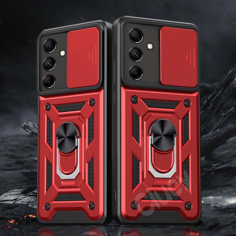 Shockproof Armor Case For Samsung Galaxy M54 M14 M53 M23 M33 M52 M51 F23 Car Magnetic Holder Ring Protect Cover