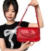 French Fashion Bow Sweet And Cute Shoulder Bag With The Same Versatile Casual Versatile Messenger Bag For Women