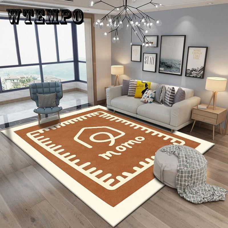 

Minimalist Living Room Carpet Sofa Tea Augmentary Blanket Bedroom Full Coverage Bedside Mat INS Wind Room Floor Mat 60*90cm