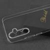 Applicable to Samsung SAM S25 ultra-thin transparent mobile phone case Galaxy S26PLUS transparent non-inductive simple mobile phone