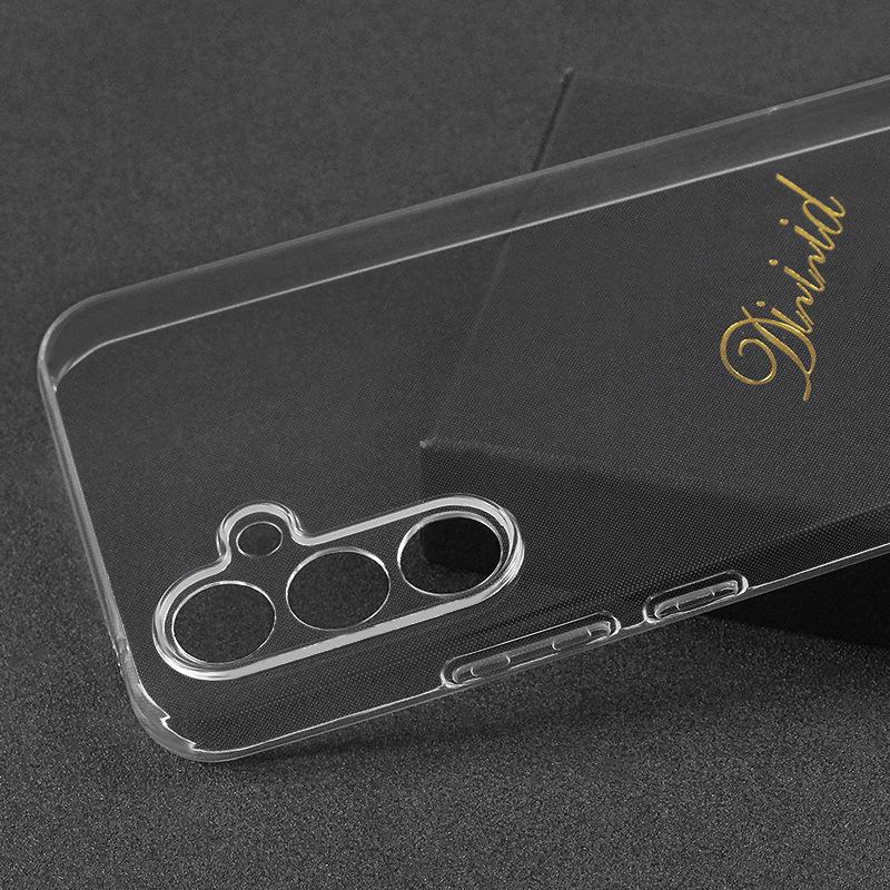 Applicable to Samsung SAM S25 ultra-thin transparent mobile phone case Galaxy S26PLUS transparent non-inductive simple mobile phone