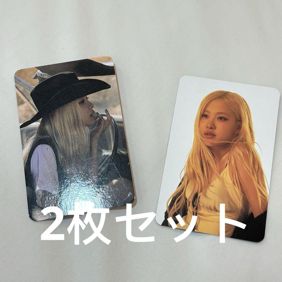 

[USED] BLACKPINK Rosé Goyangkon Deadline Upgrade Trading Cards (2 cards)