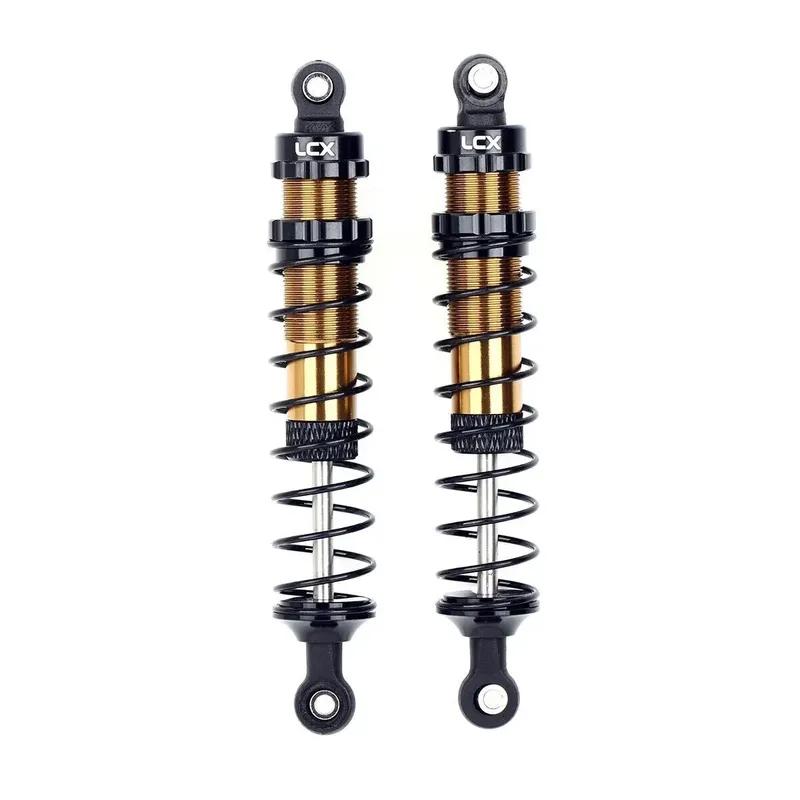LCX Racing 1/10 RC Crawler 100mm 2pcs Shock Absorber Suspension Damper for TRX4 TRX6 SCX10 II III PRO UTB10 Gen8 Gen9 Upgrades