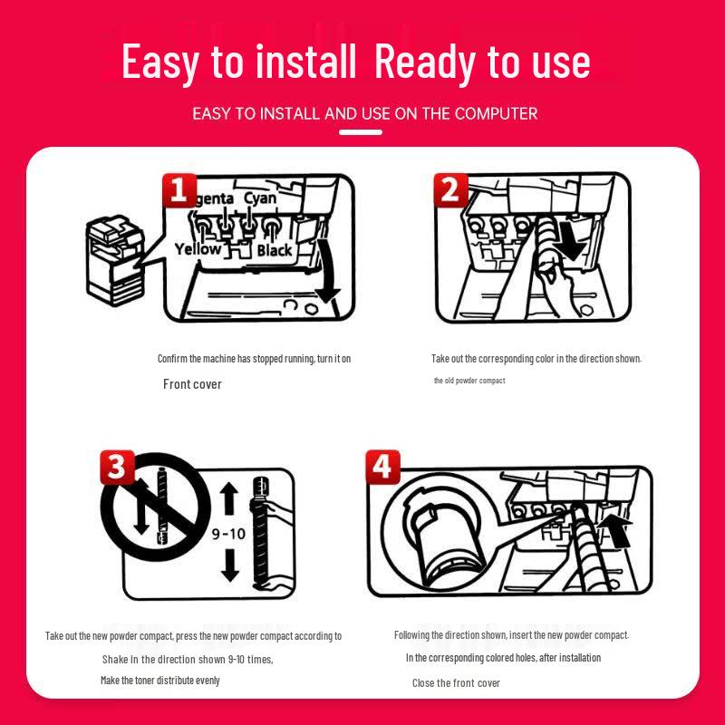 Jingcheng Compatible Toner Cartridges & Imaging Drums for Fuji Xerox Printers