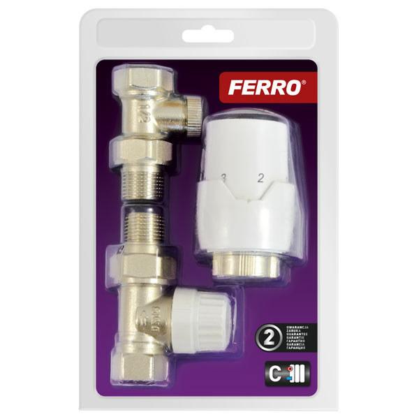 Thermostatic Set Type ZTM20, Straight 1/2 Inch, Without Pre-setting