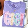Gigi Comfort Colors Shirt, Halloween Grandma Shirt, New Fall Grandma Tshirt, Ghost Tee, Autumn Gifts
