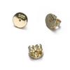 10pcs Metal Earring Stopper Plugs Secure Ear Studs Back Clasps Accessories Earrings Closures for Jewelry Enthusiasts