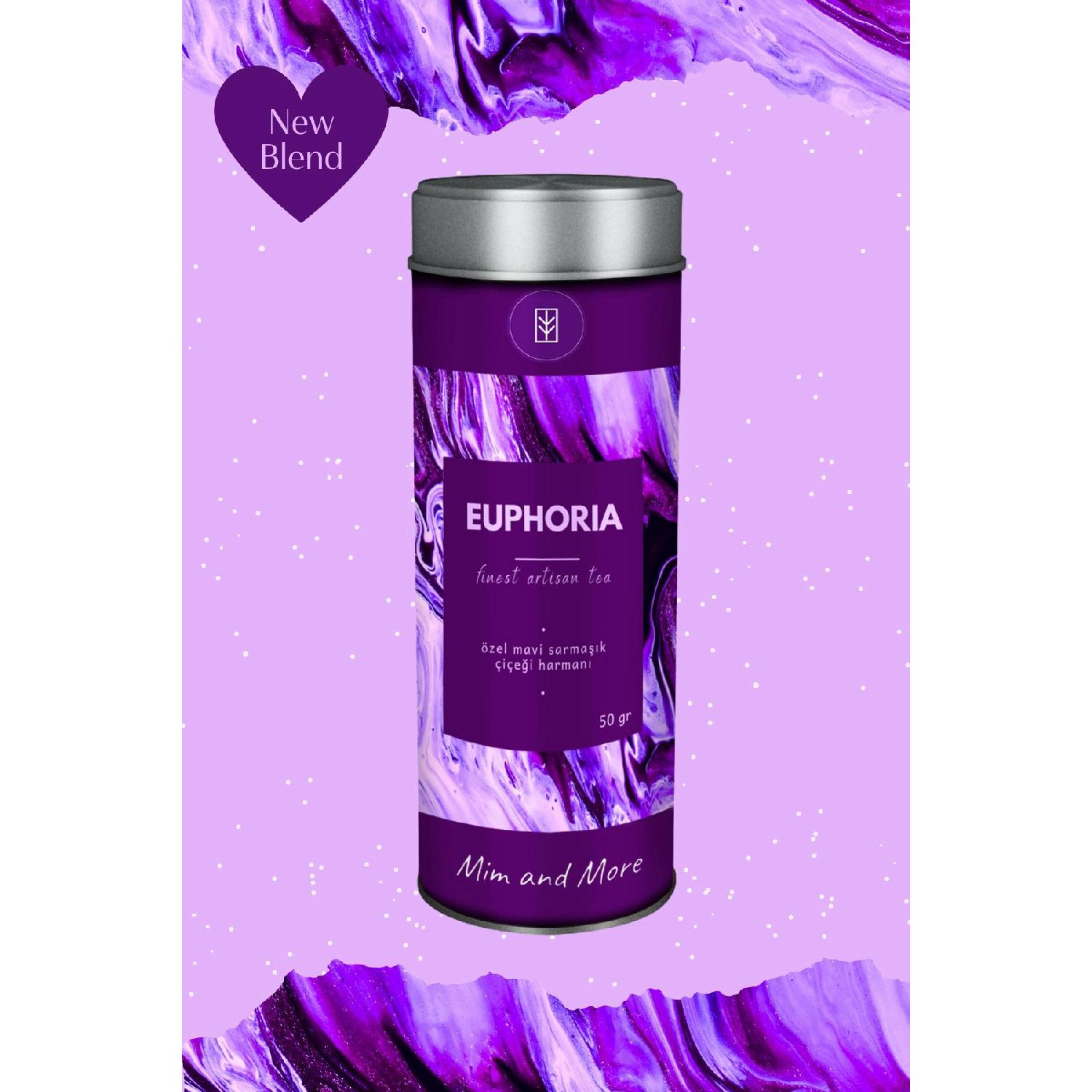 

Euphoria Tea - Raspberry Blue Ivy Flower Blend
