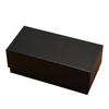Leather Sunglasses Case Set: Large V-Shaped Glasses Case with Top and Bottom Lids, Four-Piece Packaging Box for Sunglasses