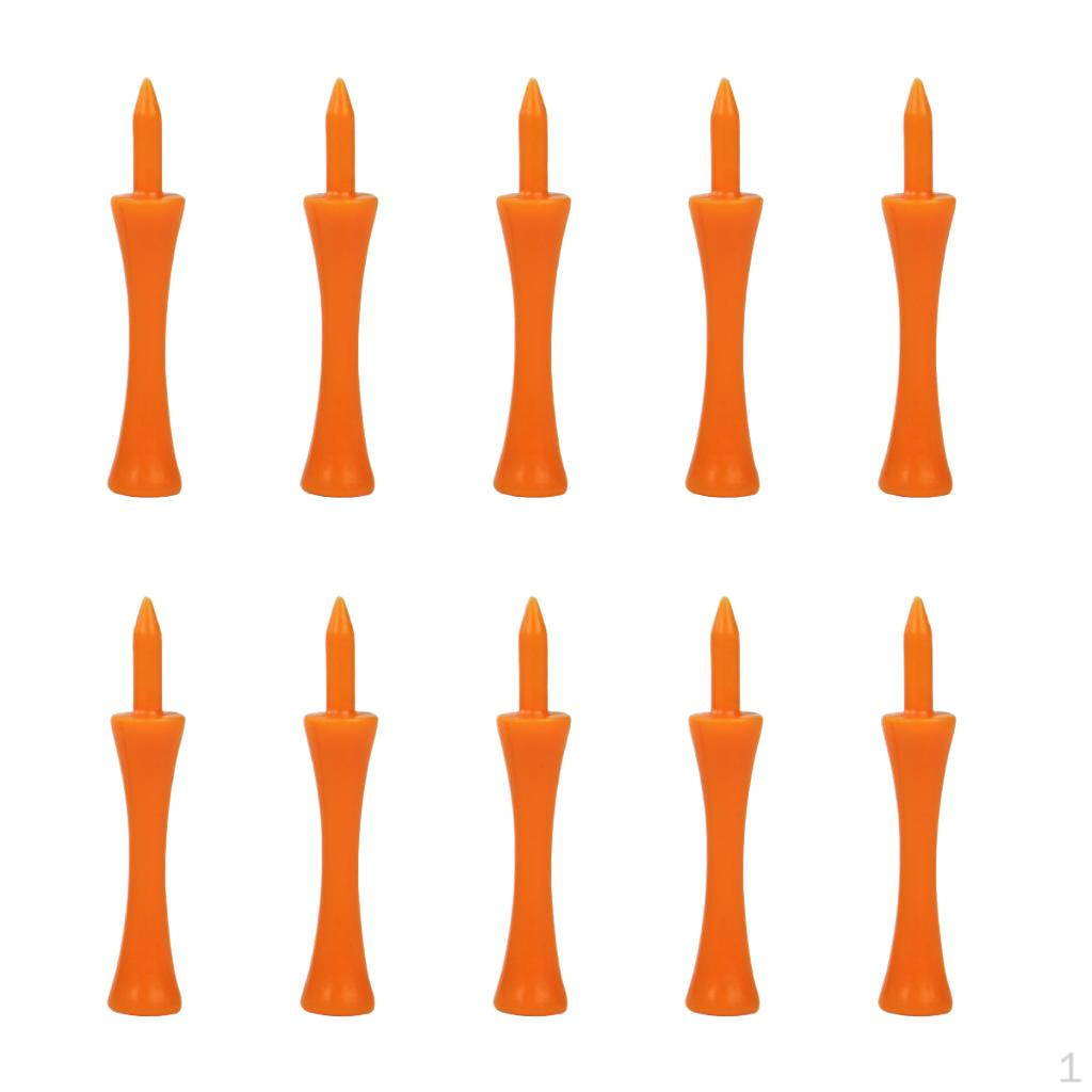 10 Pcs Professional Durable Plastic Golf Nail Limit Supply