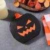 Tovaglioli Ispessiti per Festa di Halloween con Zucca - Decorazione da Tavola Multistile
