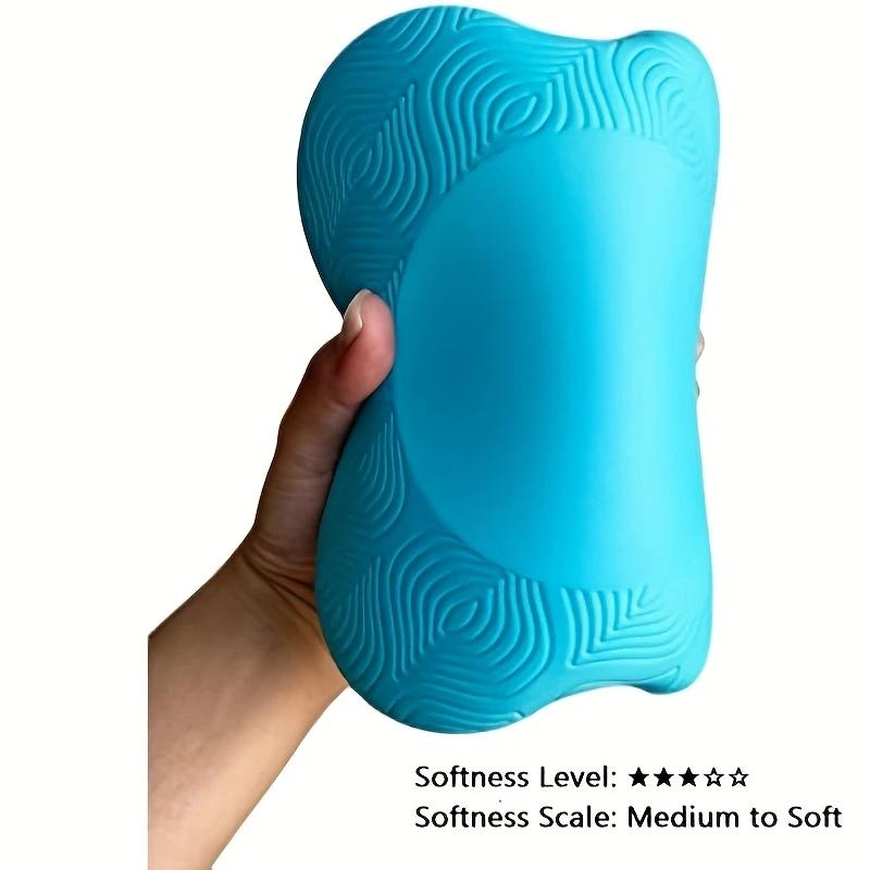 2pcs Blue Rubber Yoga Knee Pads - Versatile Protection for Knees, Elbows, Wrists & Hands, Ideal Gift for Valentine's/Women's/Mother's Day