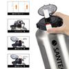 SANTECO Vacuum Insulated Water Large Keeps Cold or Includes Compatible with Direct Drinking Sports Stylish Wide Stainless ERIE Stainless Steel Bottle,