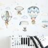 Air Balloon Wall Decal for Living Room And Corridor Home Design