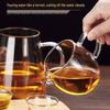 ZISIZ Thickened Heat-Resistant Glass Fair Cup