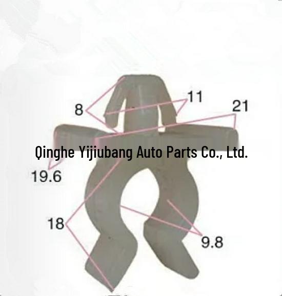 Engine Hood Support Rod Clip for Bluebird, Sunny, Qashqai, Livina