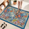 Colorful Brick Carpet Foot Mat Entryway Non-Slip Door Mat Diatomaceous Earth Water Absorbent Quick-Dry Floor Mat