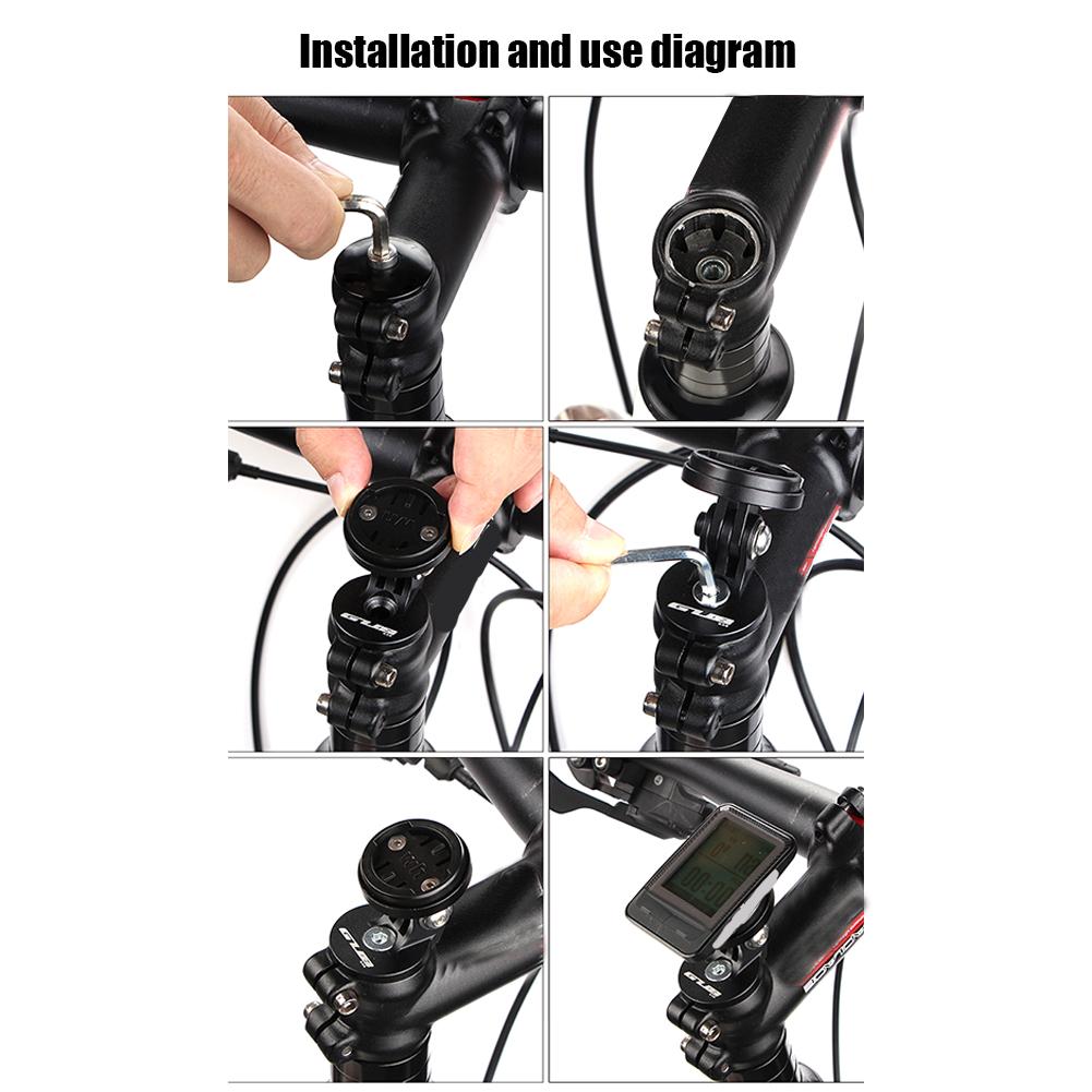 2026 New GUB 638 Bicycle Computer Camera Mount Bicycle Holder Road Cycling parts MTB Bike Stem Holder for Garmin Bryton