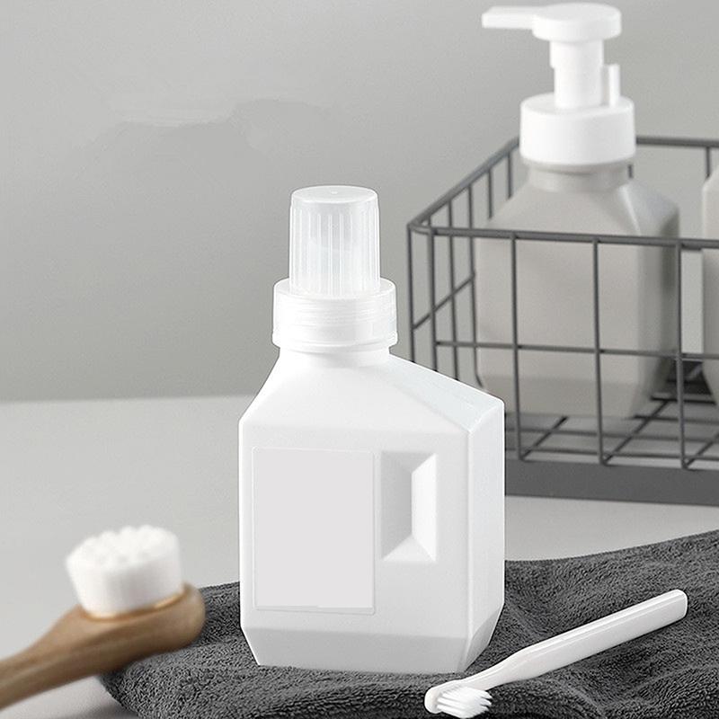 400/600/1000 ml Grote Capaciteit Huishoudelijke Wasverzachter Wasmiddel Flessen Opbergbak Shampoo Douchegel Dispenser