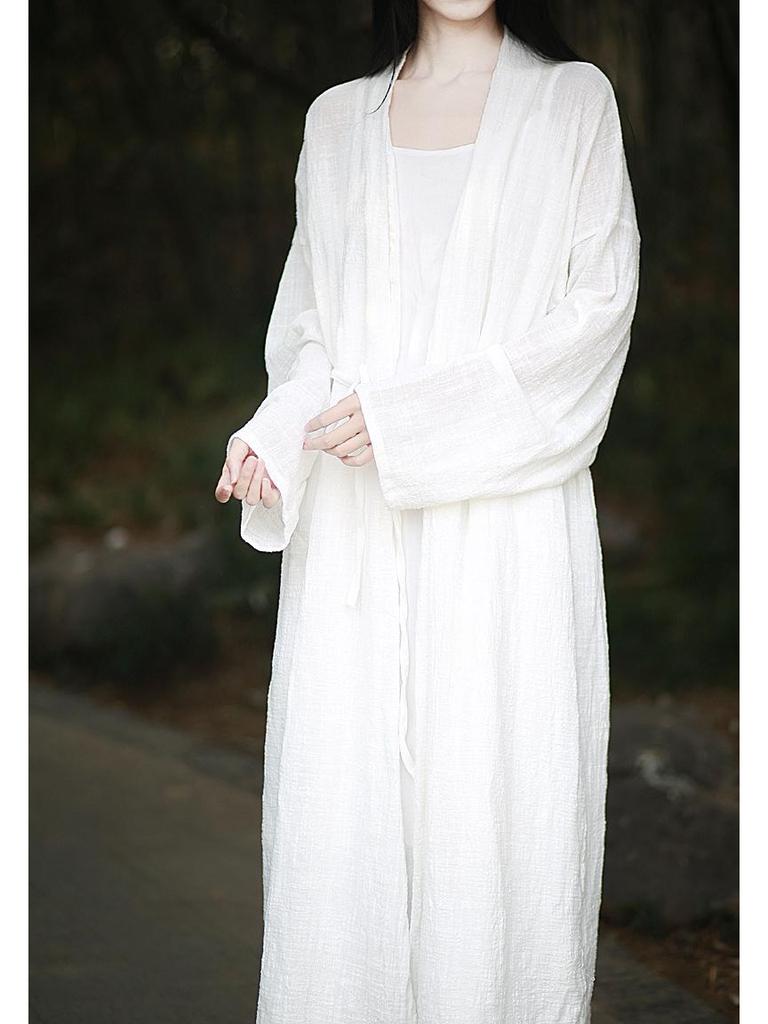 Retro Zen Belted Cardigan: Literary Style, Sun Protection, 3 Colors.