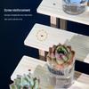 Solid Wood Display Table for Miniatures and Succulents