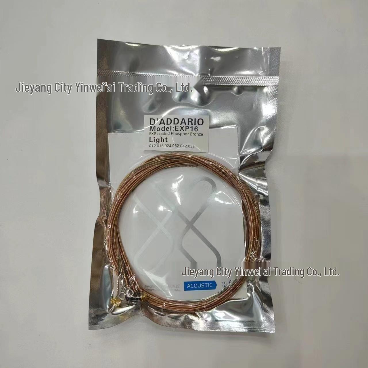 D Addario EXP16 Elixir 16052 Ламинированные Вакуумная Упаковка Струны - Обычный Набор