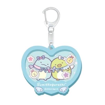 Sumikko Gurashi Shakashaka Keychain Light Blue Angelic Ebiten Idol