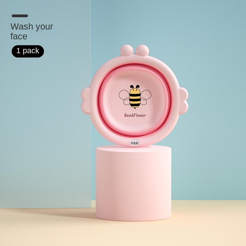 

Складной таз для новорожденных Детский туалет Бытовой Дорожный складной таз Набор из трех предметов Детская ванная комната Аксессуары для роста