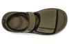 Men's Sandals UGG Classic Sandal Cow Split Leather Stylish Sandal Men's Moss Green